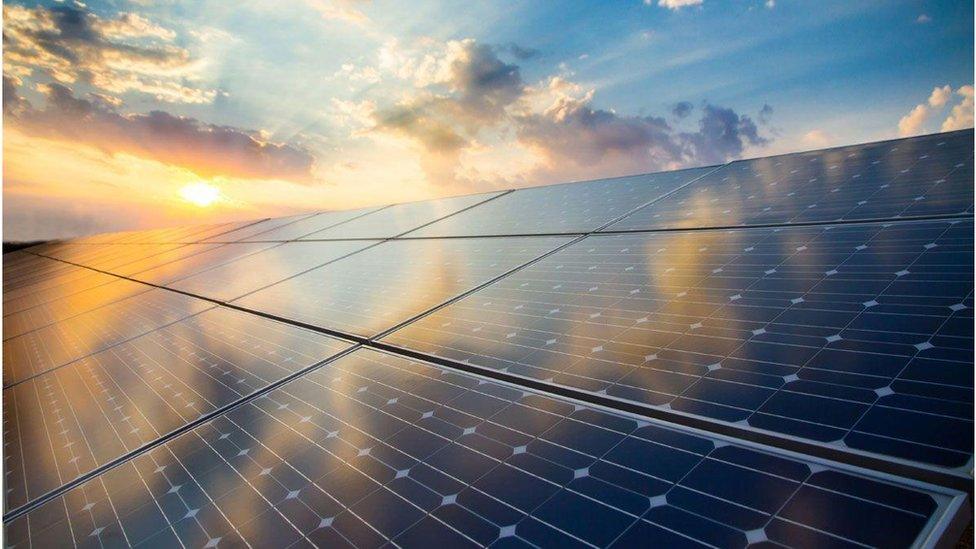 A commercial solar installation by Jackson & Lacey Energy